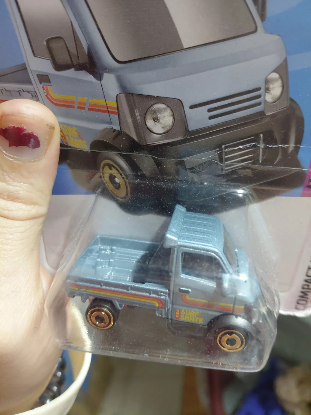 the Hot Wheels Mighty K from the 2024 Compact Kings series (Collector #21/250, 1